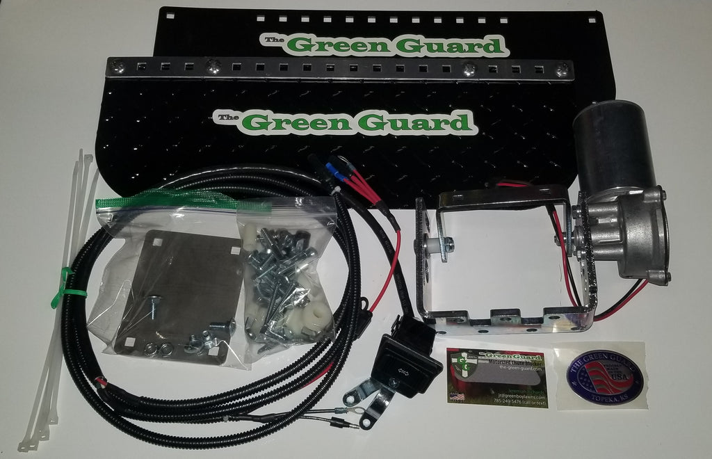 TWO GUARD PACK 'SLIM [HD]' - Complete Installation Kit w/Rubber & Aluminum Guard