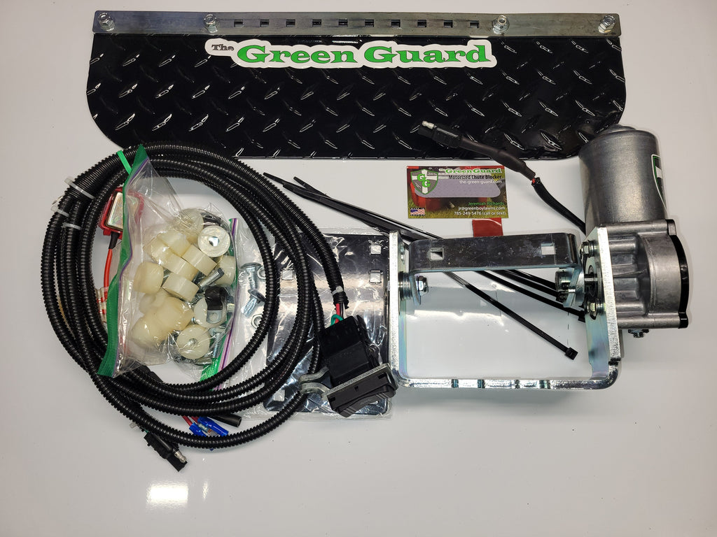 The Green Guard 'SLIM [Mini]' - Complete Installation Kit w/Black Aluminum Guard