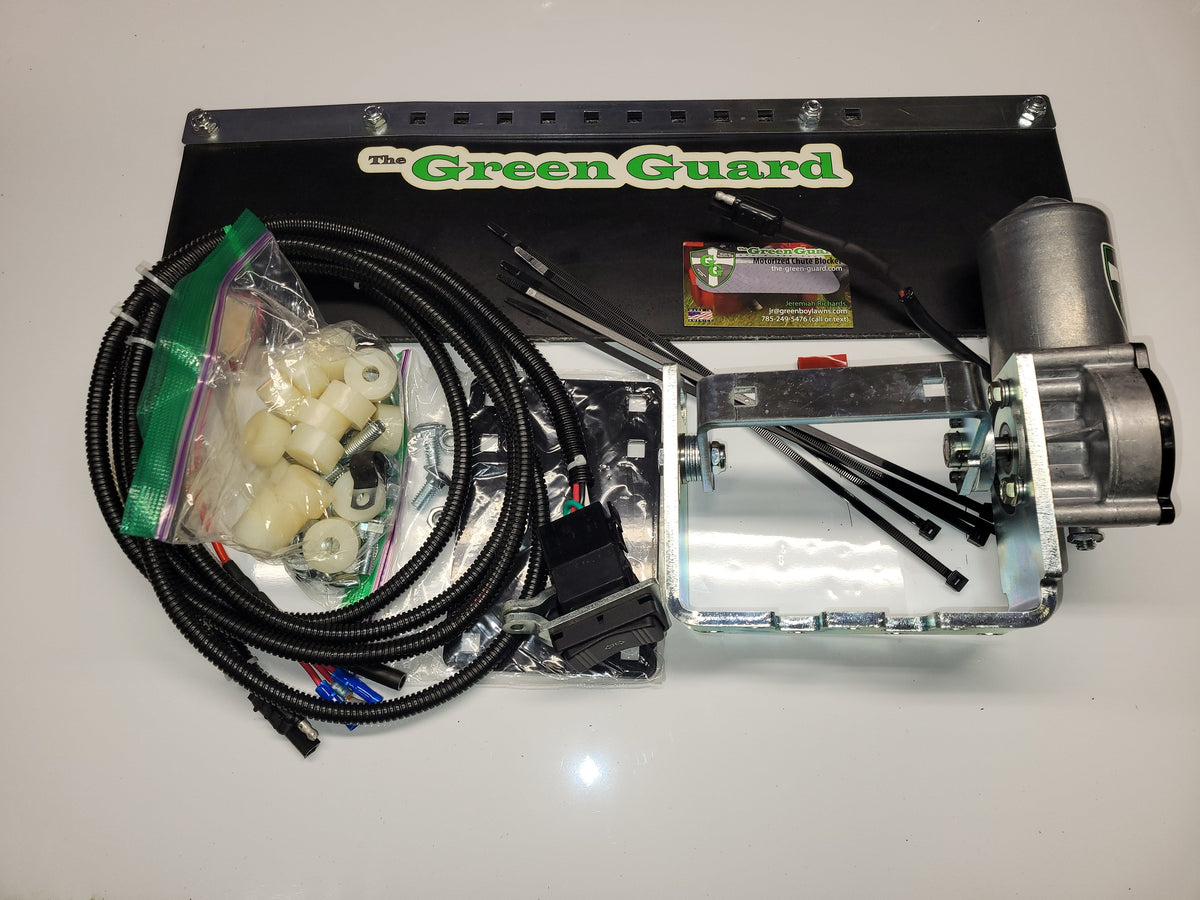 The Green Guard 'SLIM [Mini]' Complete Installation Kit w/Rubber Gua
